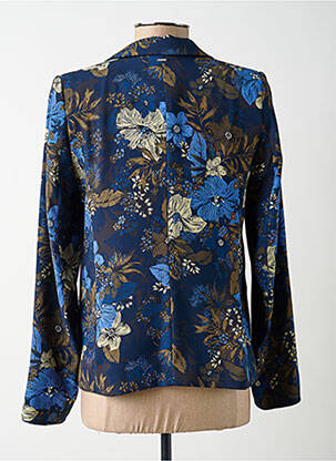 Blazer fausses poches bleu IKKS femme