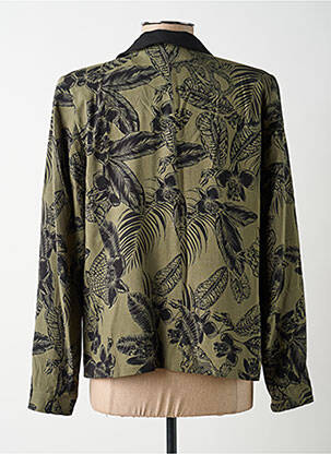 Blazer fausses poches vert IKKS femme