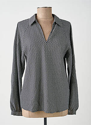 Top manches longues manches longues noir YAYA femme