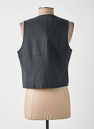 Gilet sans manche doublure gris YAYA femme