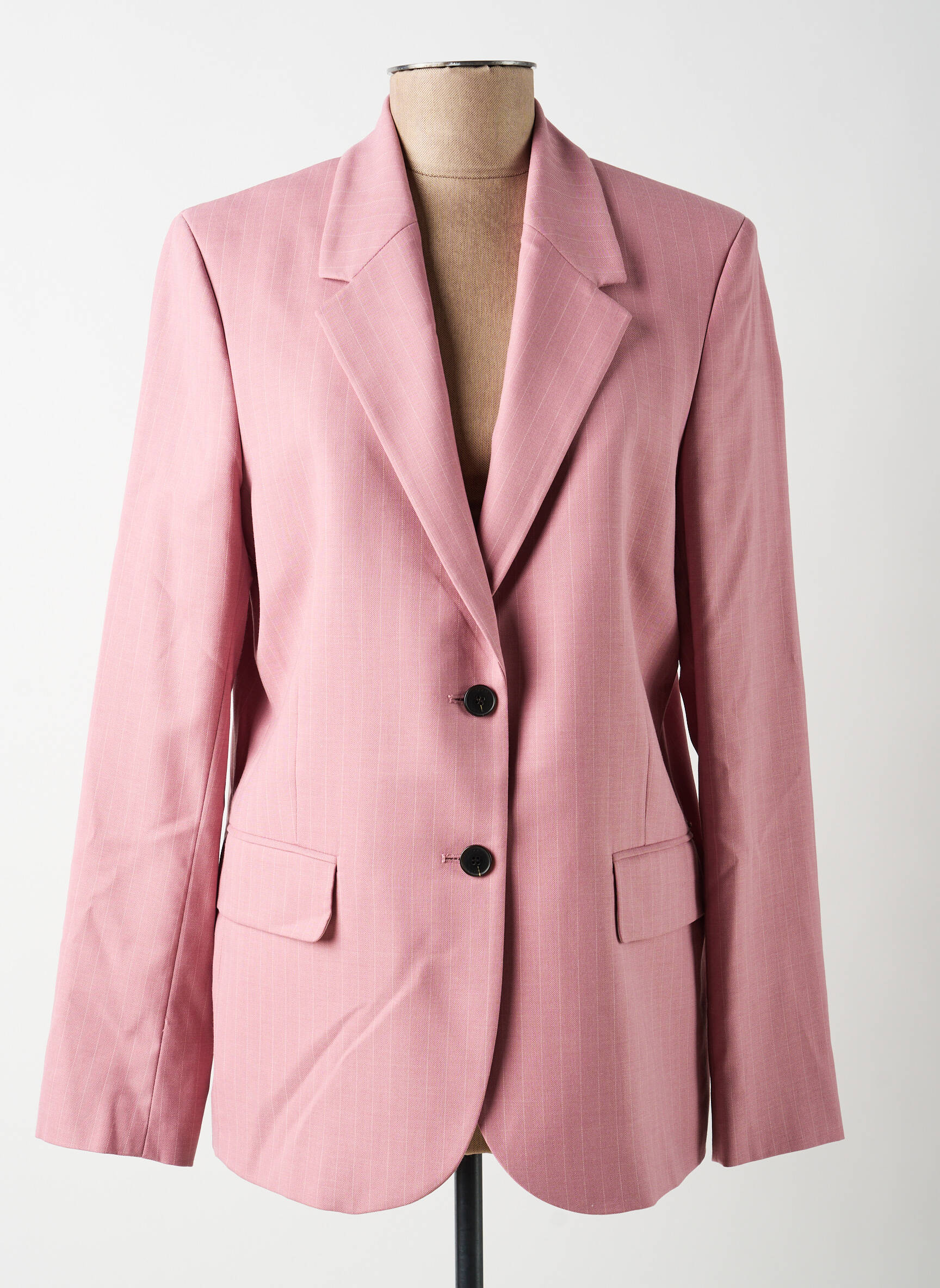 Blazer fausses poches rose IKKS femme
