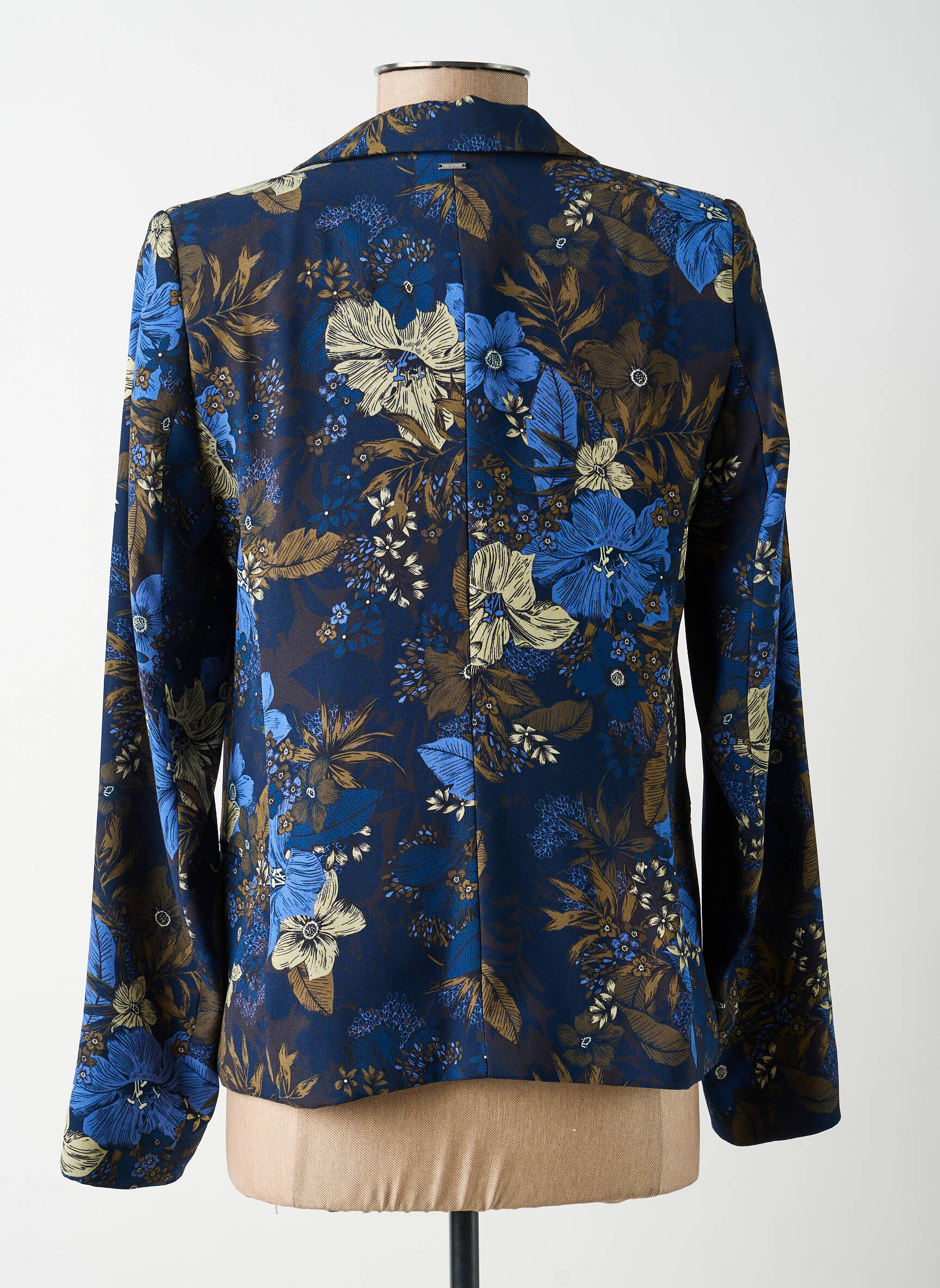 Blazer fausses poches bleu IKKS femme