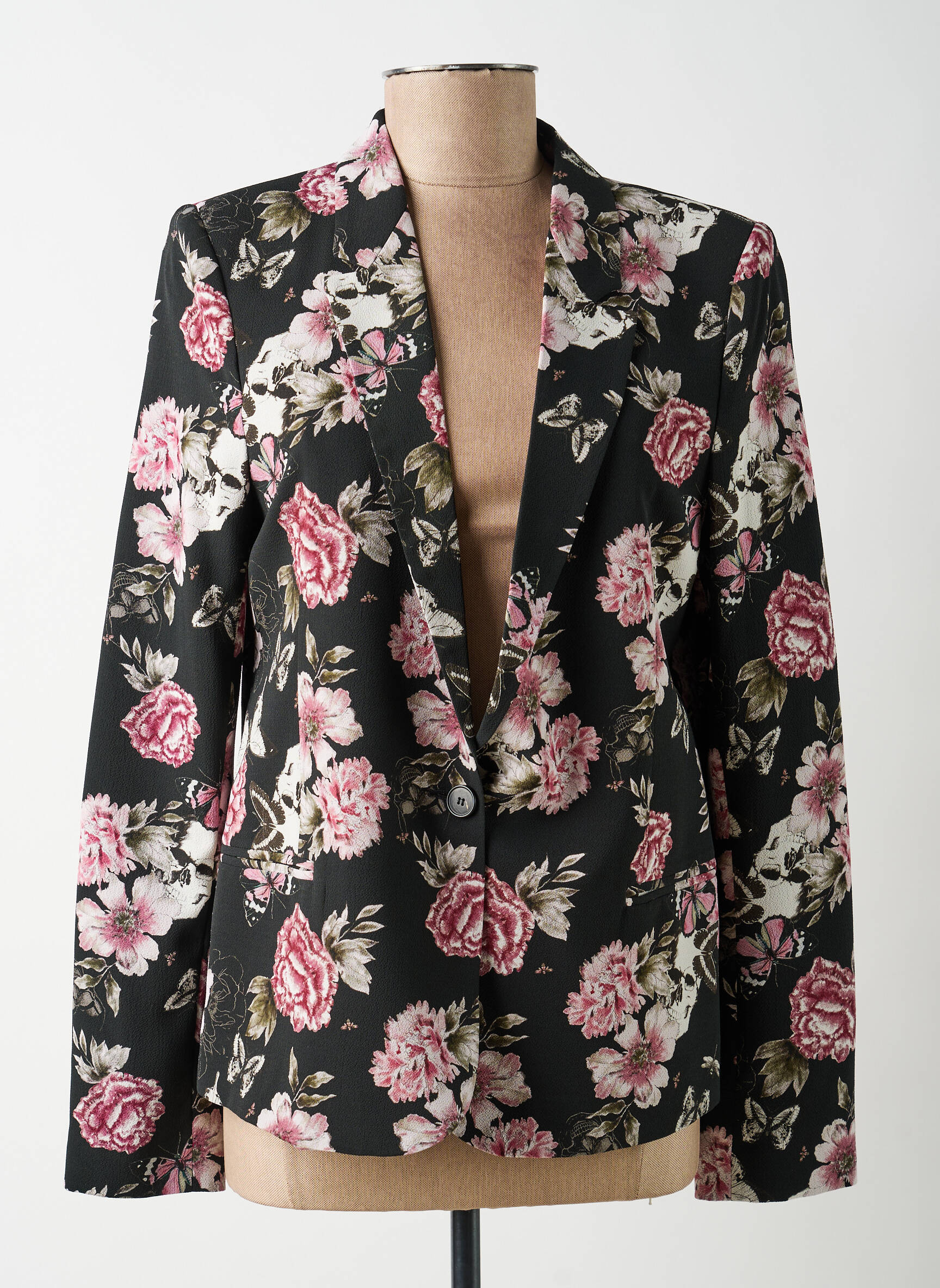 Blazer fausses poches noir IKKS femme