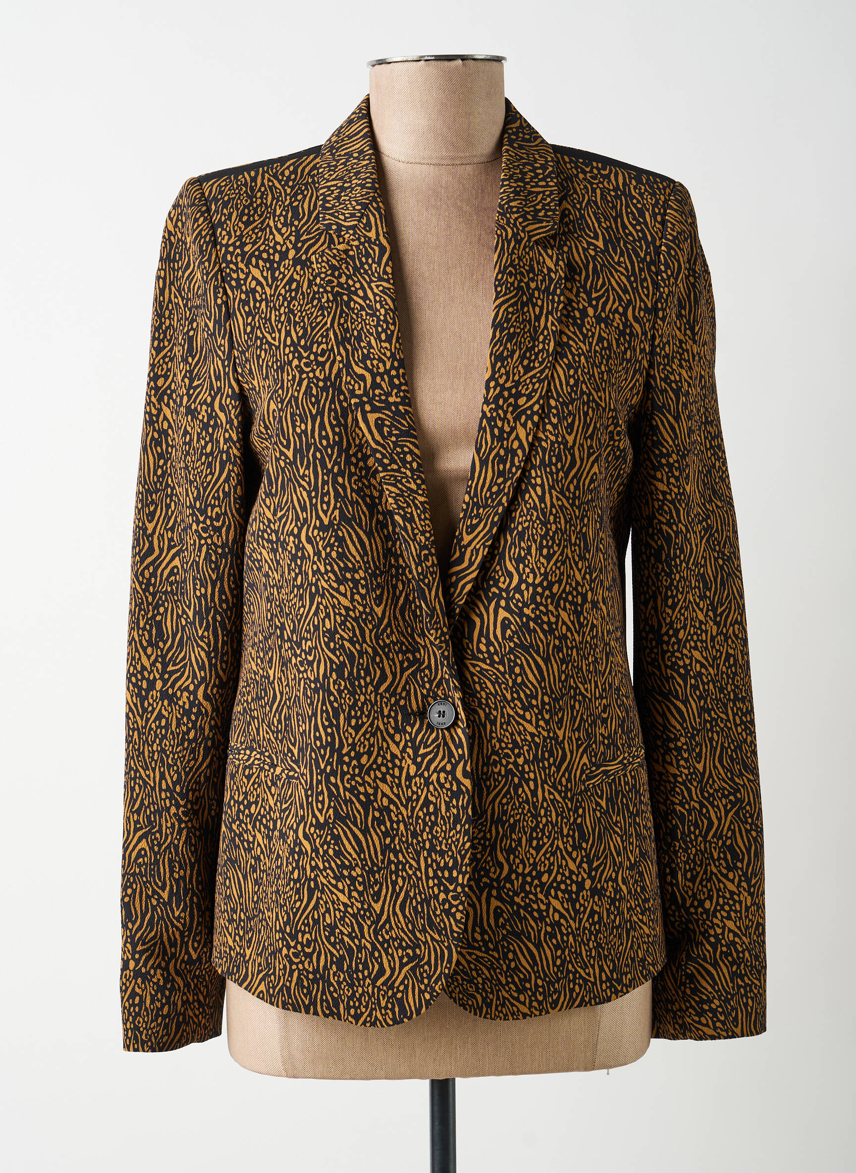 Blazer fausses poches marron IKKS femme