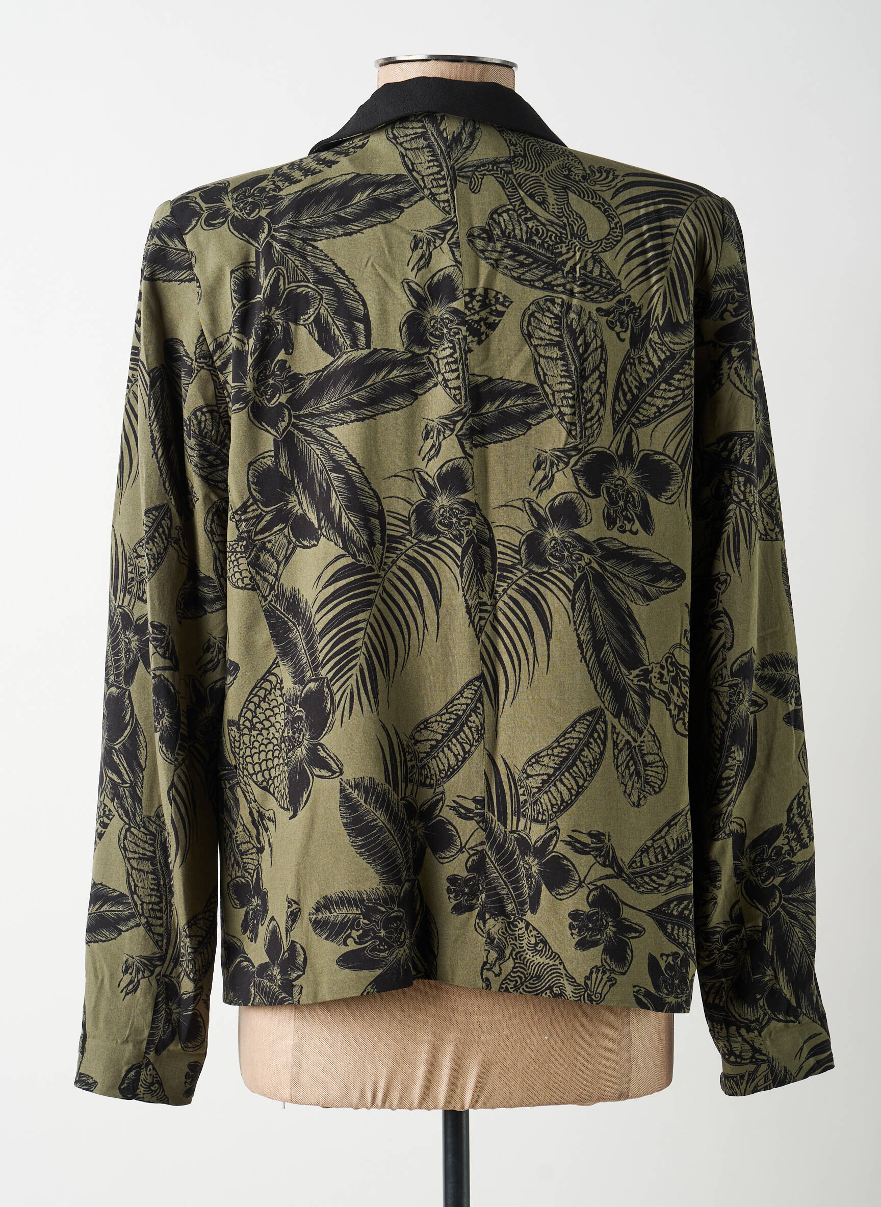 Blazer fausses poches vert IKKS femme