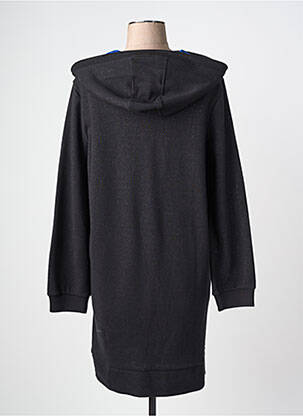 Robe mi-longue manches longues manches longues noir I.CODE (By IKKS) femme