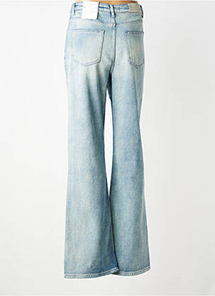 Jeans coupe large taille normale taille normale bleu YAYA femme