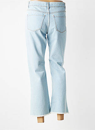 Jean coupe flare finition bord franc taille normale bleu I.CODE (By IKKS) femme