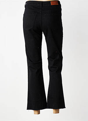 Jean coupe flare finition bord franc taille normale noir I.CODE (By IKKS) femme
