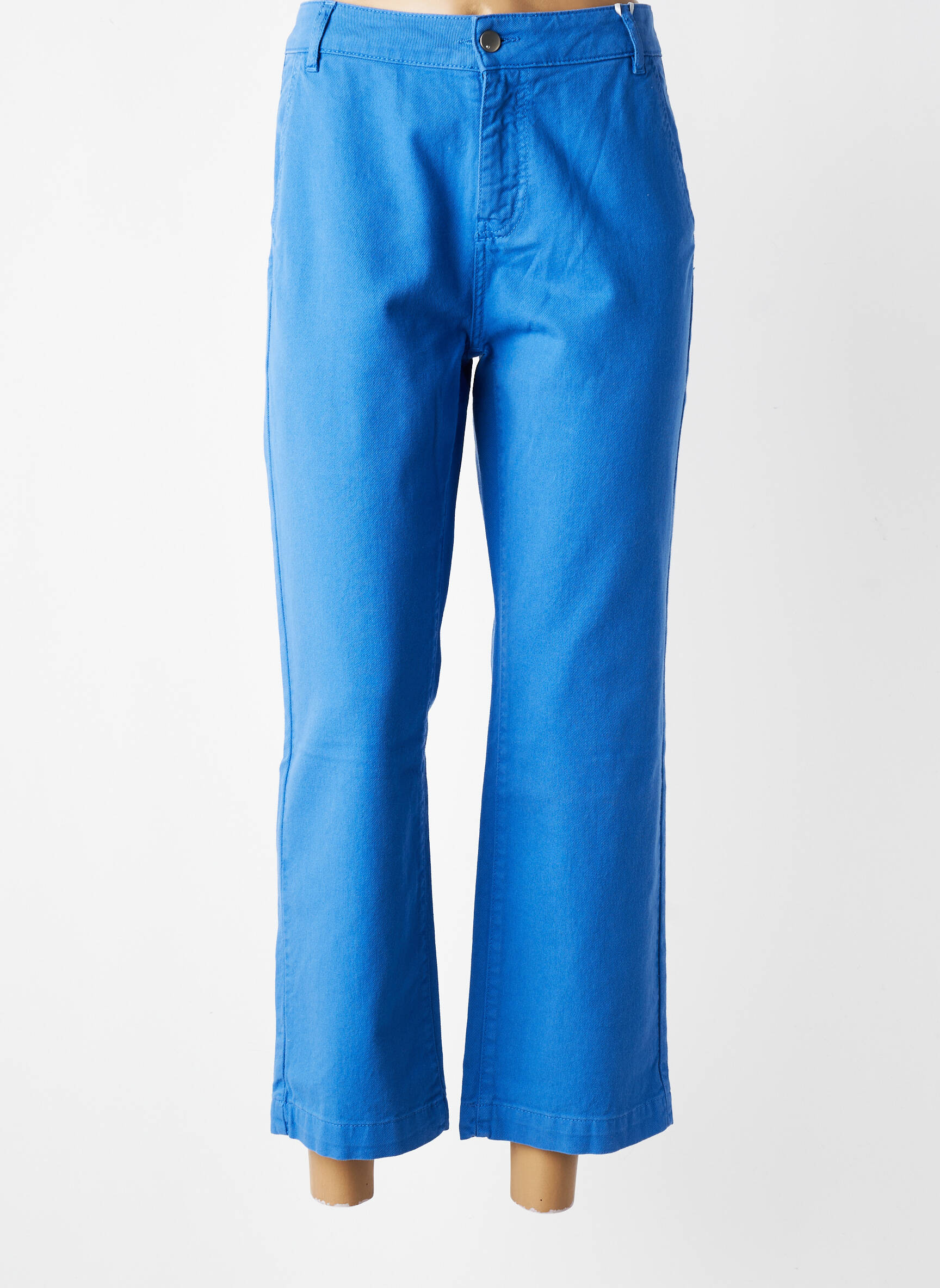 Jeans coupe large taille normale taille normale bleu I.CODE (By IKKS) femme