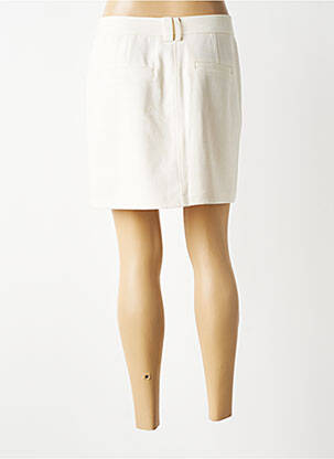 Jupe courte poches beige YAYA femme