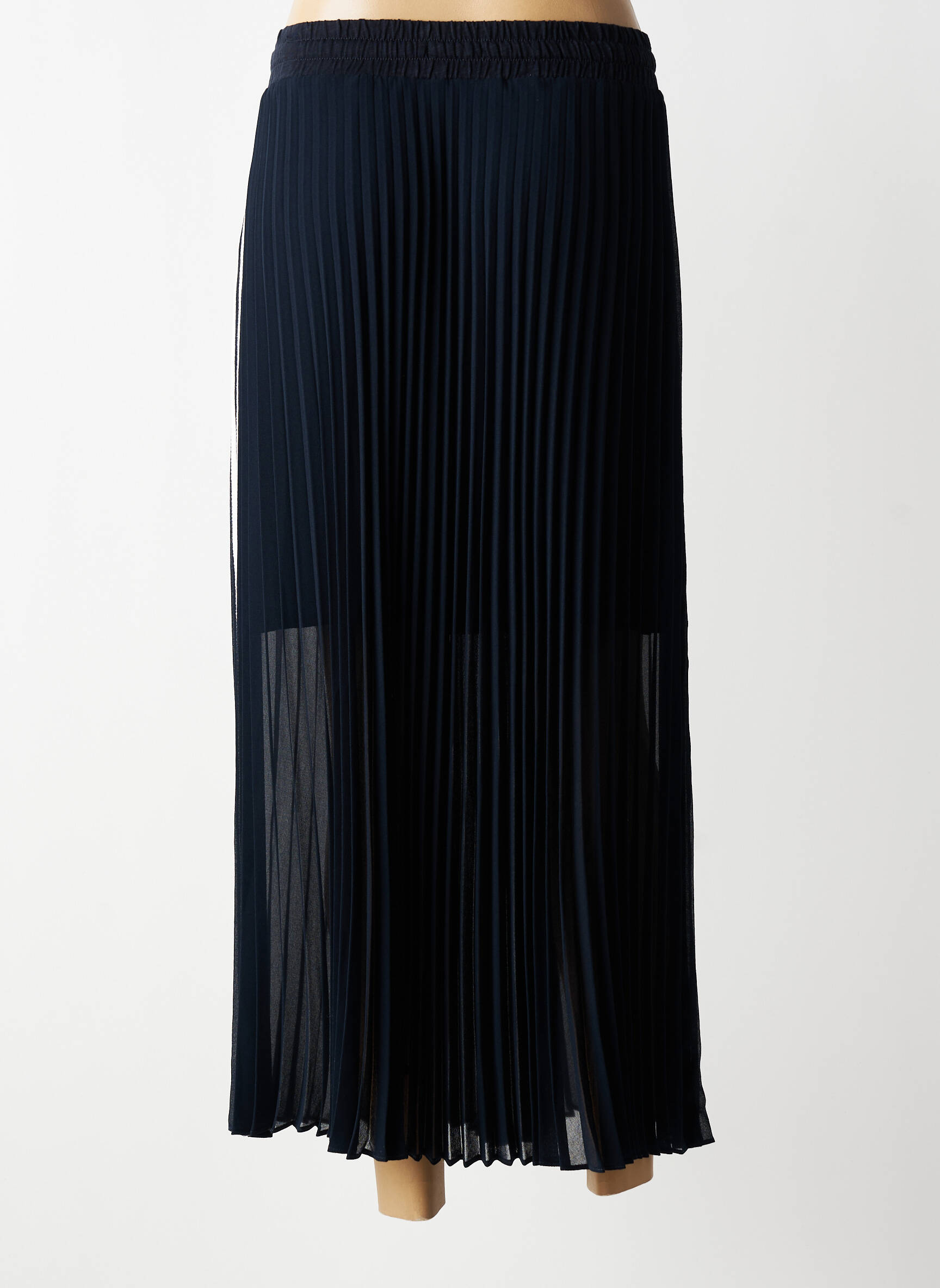 Jupe courte poches bleu IKKS femme