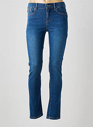 Jeans coupe slim taille haute taille haute bleu BARBOUR femme