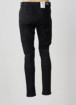 Jeans coupe slim stretch taille normale noir C'EST BEAU LA VIE femme