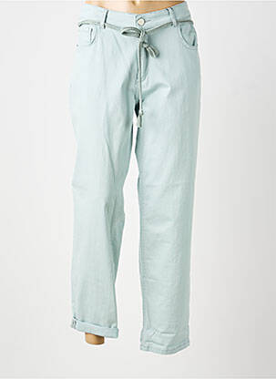 Jeans coupe droite stretch taille normale bleu PARA MI femme