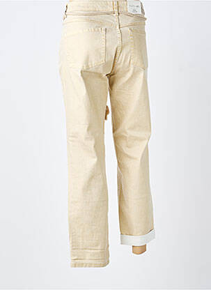 Jeans coupe droite stretch taille normale or PARA MI femme