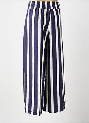 Pantalon large tissage popeline taille normale bleu VILAGALLO femme