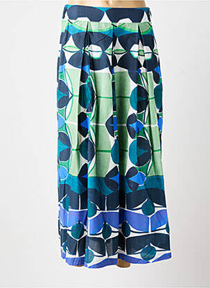 Jupe longue imprimé fantaisie bleu FLIRT femme