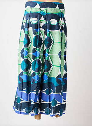 Jupe longue imprimé fantaisie bleu FLIRT femme