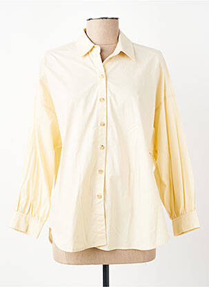 Chemisier manches longues manches longues beige HOD femme
