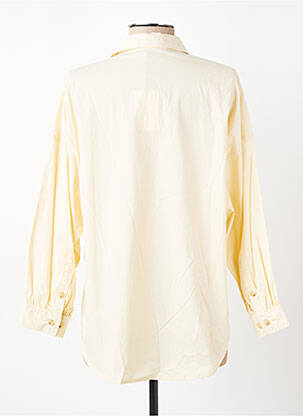 Chemisier manches longues manches longues beige HOD femme