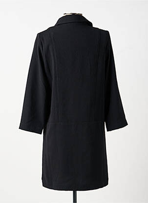 Robe courte manches longues manches longues noir I.CODE (By IKKS) femme