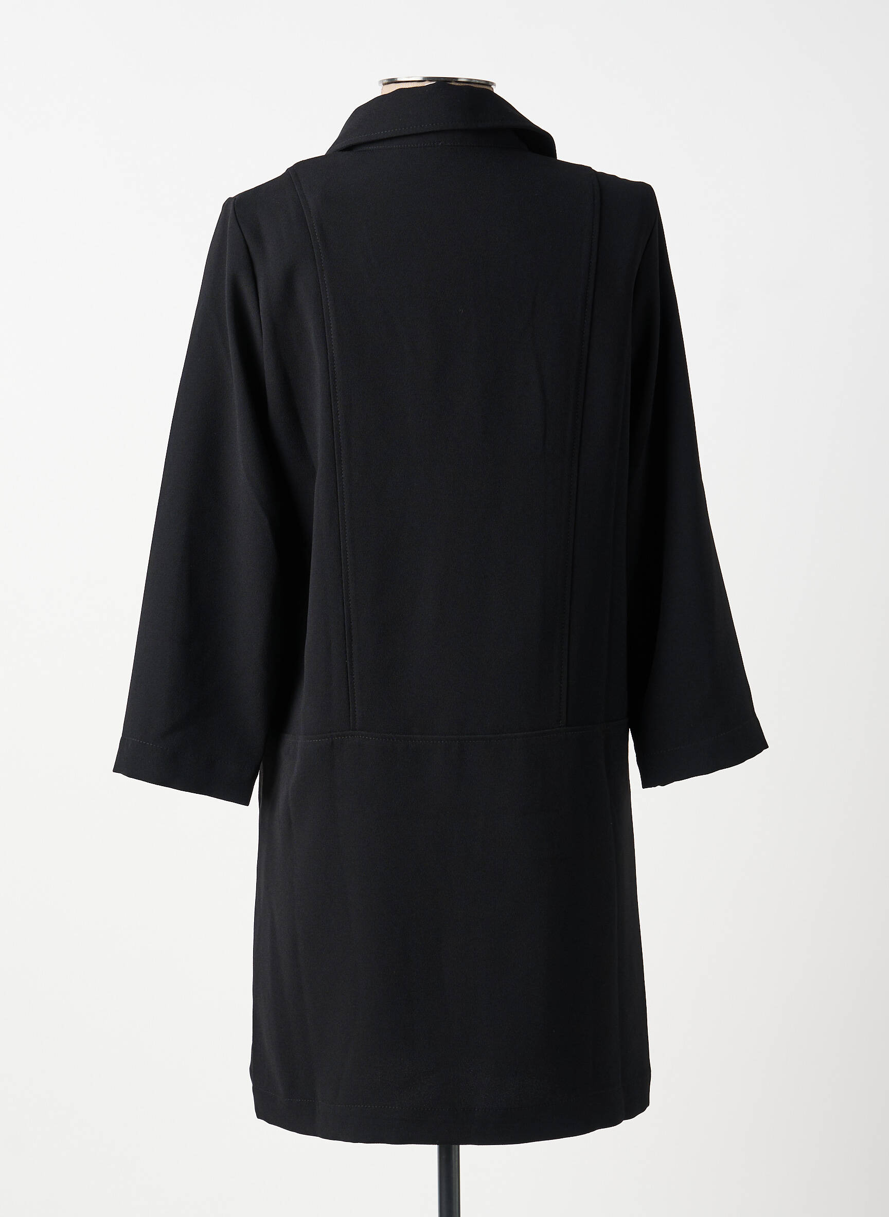 Robe courte manches longues manches longues noir I.CODE (By IKKS) femme