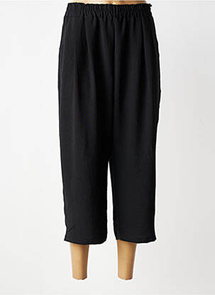 Pantacourt coupe droite taille normale noir ATLANTA femme