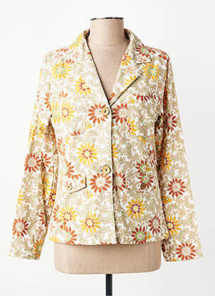 Blazer poches vert AGATHE & LOUISE femme