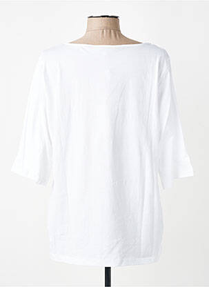 T-shirt coupe droite manches courtes blanc AGATHE & LOUISE femme