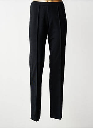 Pantalon droit stretch taille normale noir KARTING femme