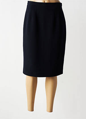 Jupe mi-longue taille normale bleu WEILL femme