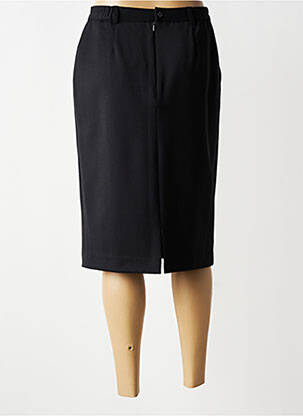 Jupe mi-longue stretch noir KARTING femme