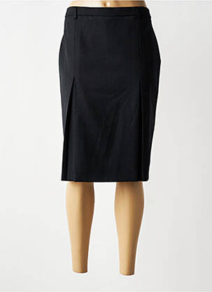 Jupe mi-longue stretch noir KARTING femme