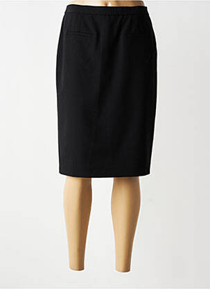 Jupe mi-longue stretch noir KARTING femme