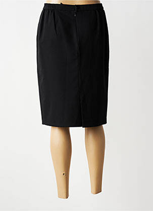 Jupe mi-longue stretch noir KARTING femme