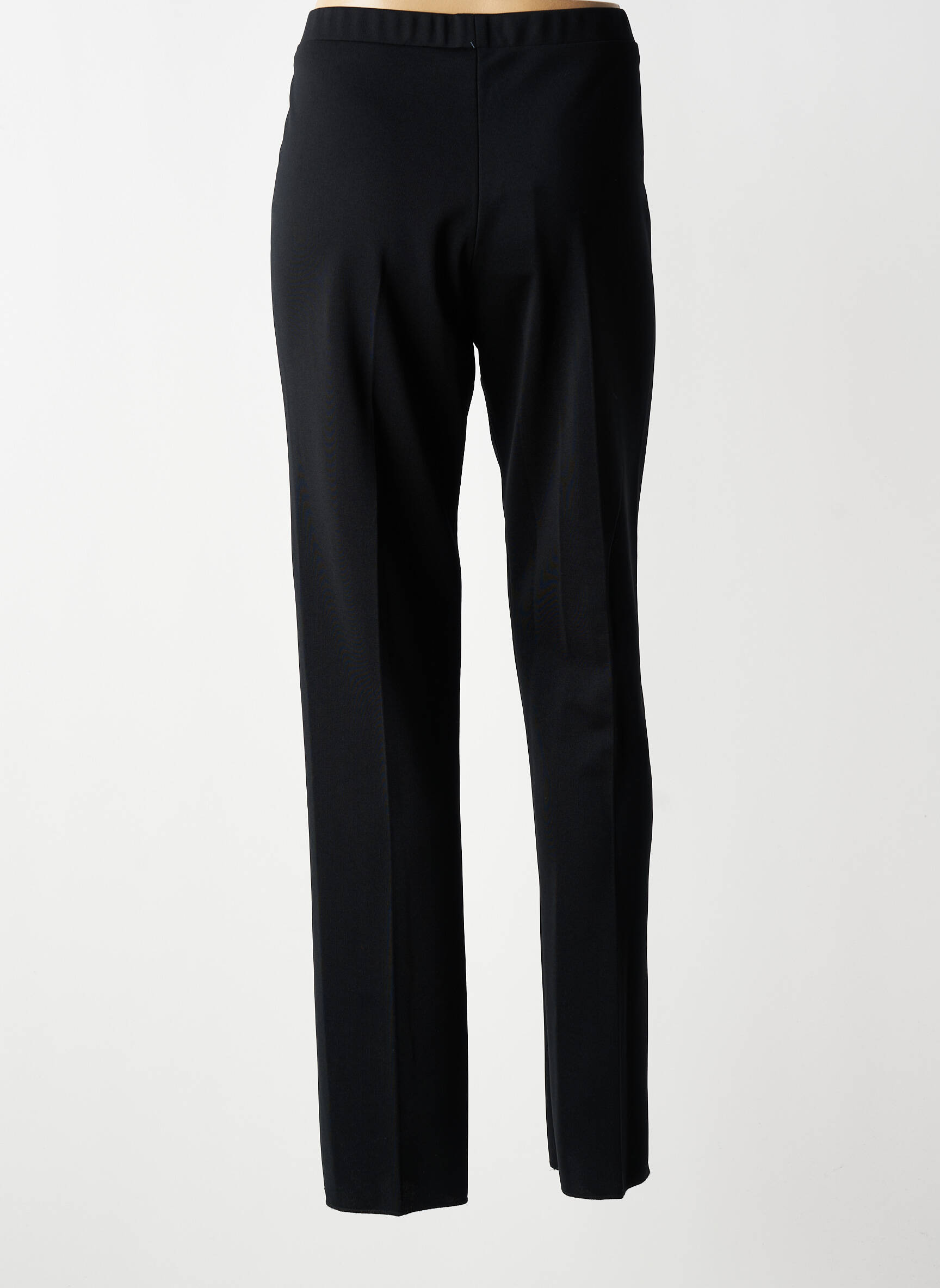 Pantalon droit stretch taille normale noir KARTING femme