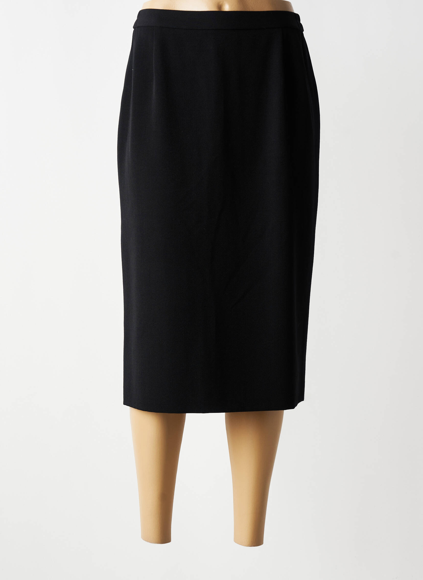 Jupe mi-longue taille normale noir KARTING femme