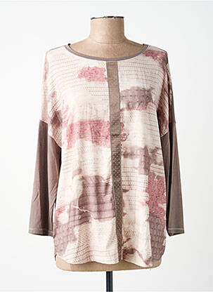 Top manches longues manches longues gris BASLER femme