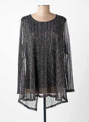 Top manches longues manches longues noir VETISTYLE femme