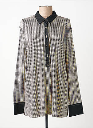 Blouse manches longues manches longues noir ETERNA femme