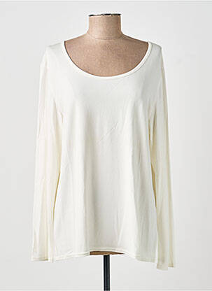 Top manches longues manches longues blanc GEVANA femme