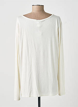 Top manches longues manches longues blanc GEVANA femme
