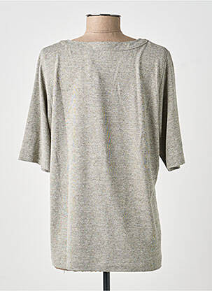Top stretch manches 3/4 gris RABE femme