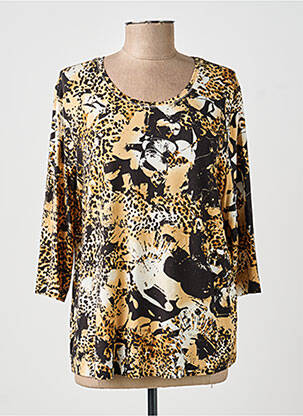 Top manches longues manches longues beige BASLER femme