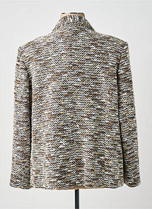 Manteau court coupe droite sans capuche gris COUTUREINE femme