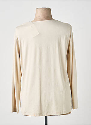 Top stretch manches longues beige SOMMERMANN femme