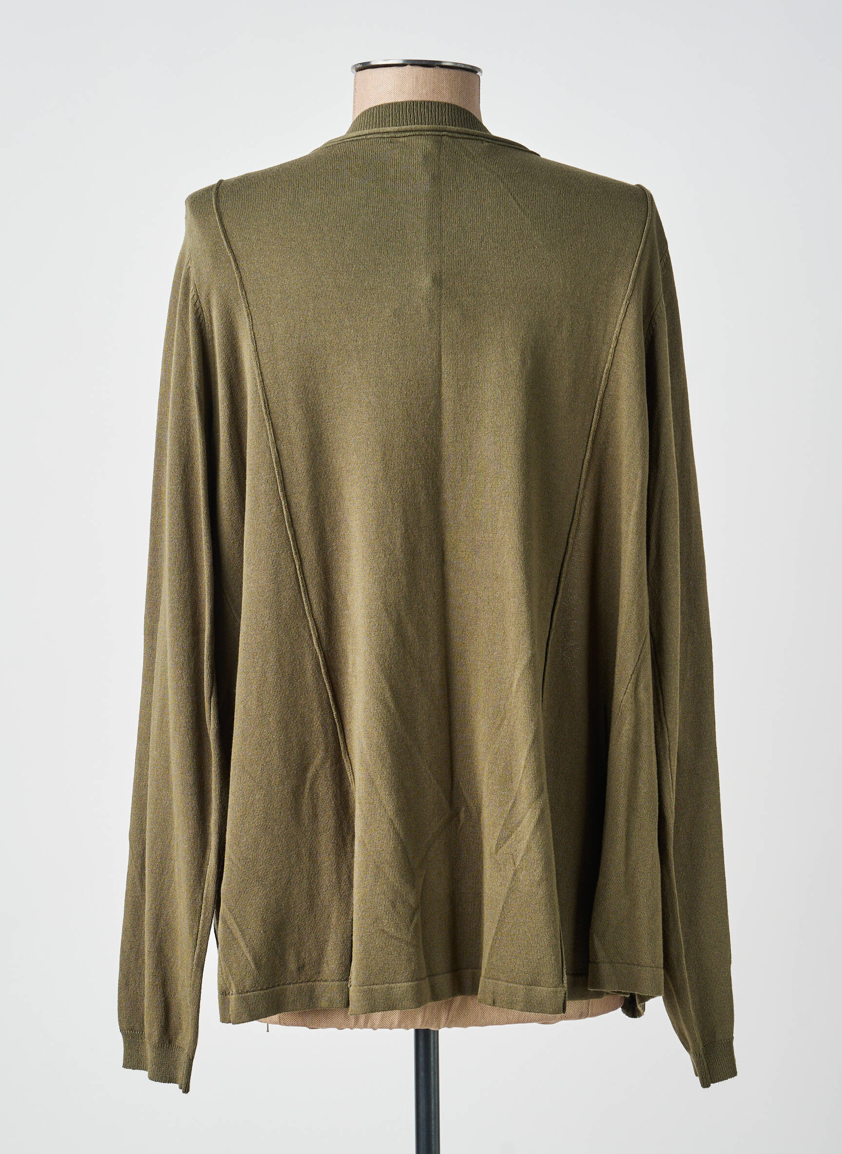 Gilet manches longues stretch vert MADO ET LES AUTRES femme