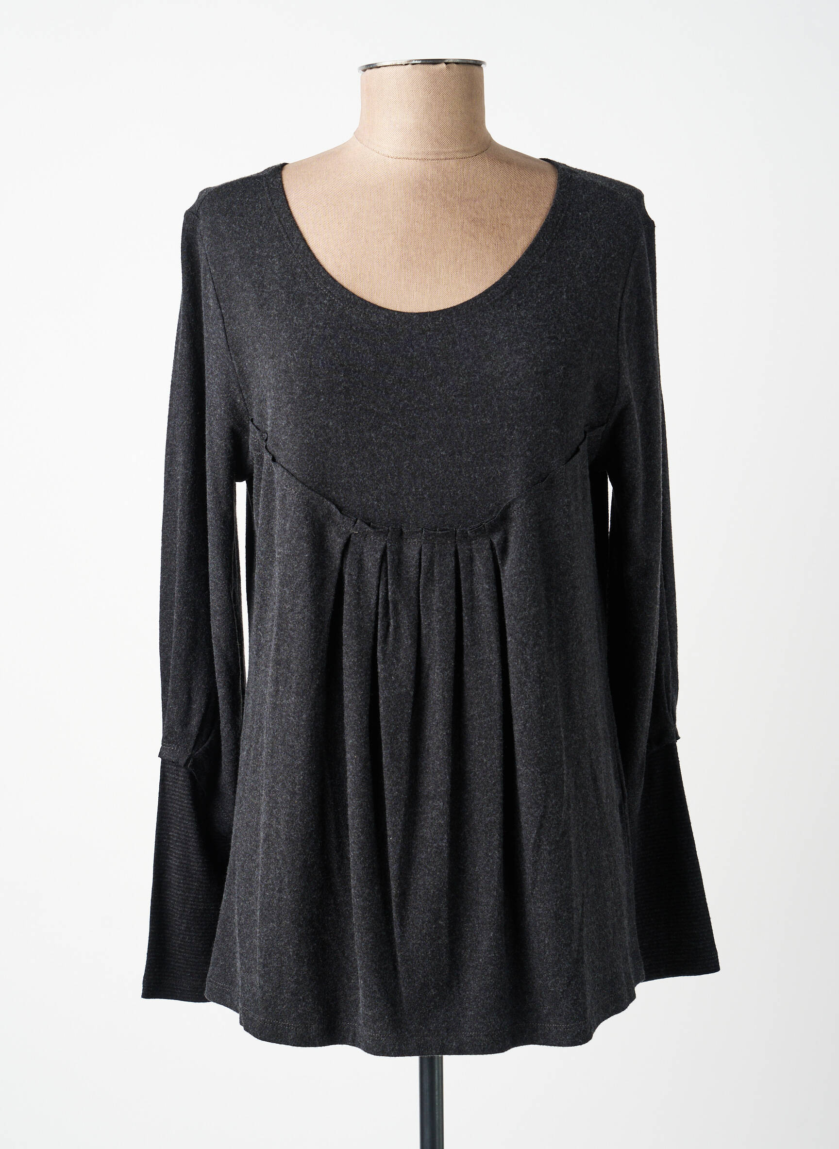 Top manches longues manches longues noir JEAN GABRIEL femme