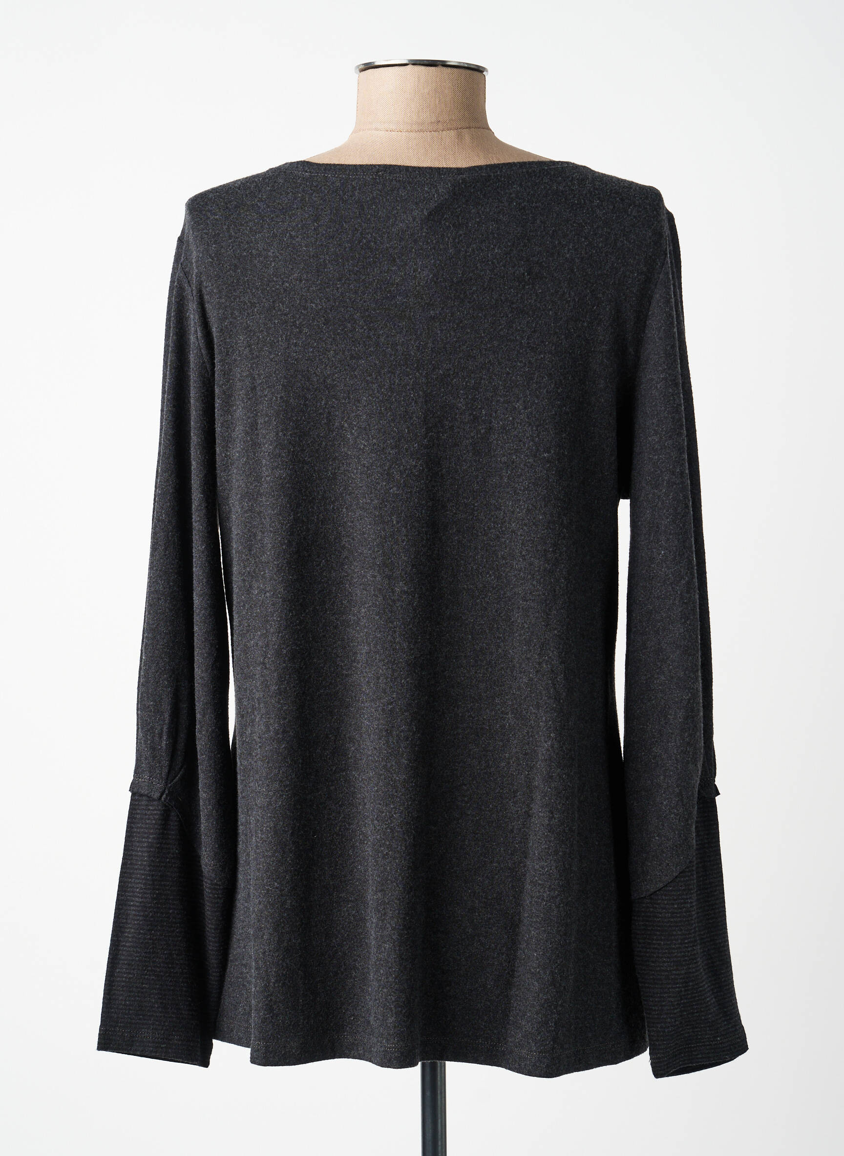 Top manches longues manches longues noir JEAN GABRIEL femme